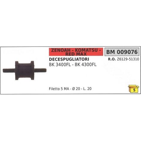 Antivibrante ZENOAH decespugliatore BK 3400FL 4300FL 009076