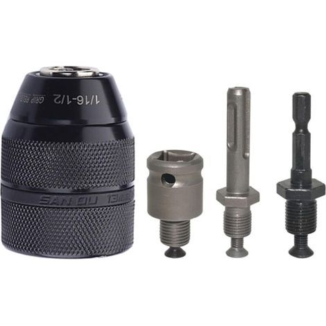 1/2-20UNF Adaptateur de mandrin SDS-Plus pour clé à molette, tournevis, marteau rotatif 2 à 13 mm (1/5)