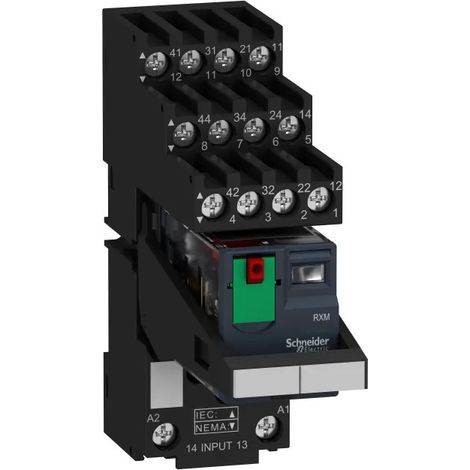 Miniaturrelais Schneider Electric rxm4ab2p7pvs 230V 6A