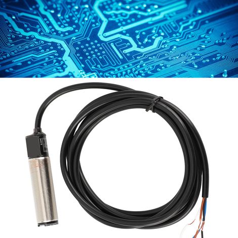 BERM® BR100-DDT 12-24 V DC 4-Draht zylindrischer diffuser Reflexions-Lichtschrankensensor (1/5)