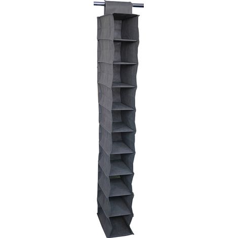 étagère Tissu Intissé Mondex Rangement Vertical Modulable 10 Niveaux - Mondex (1/2)