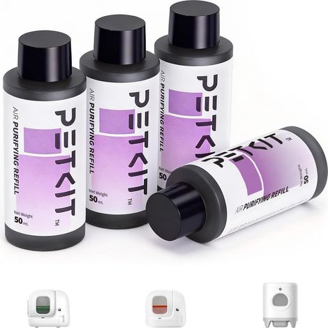 Self-Cleaning Cat Litter Refills, 4 Bottles (1/5)