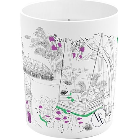 Candela Profumata 180 G Giardino Esotico - Giardini Profumati - La Francese