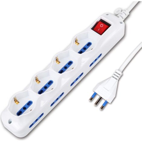 Bloc D'alimentation 12 Broches Bloc D'alimentation 220v Prises 2 Broches 4 Shuko