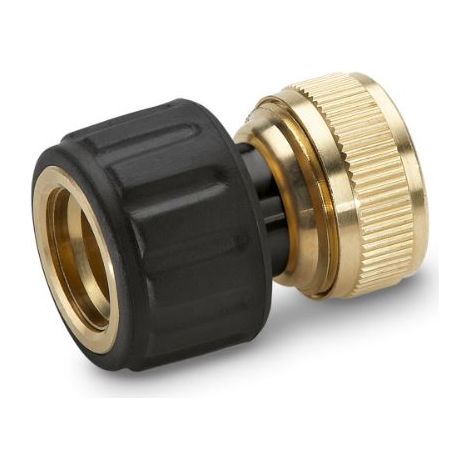 Raccord rapide laiton pour tuyaux de 13/15mm Aquastop - KÄRCHER - 26450170