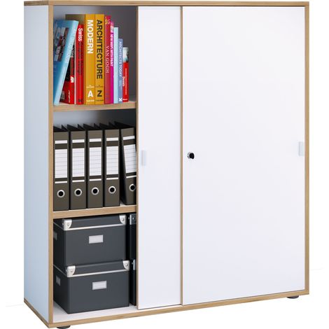 Puertas correderas del gabinete de oficina Salia 3x 100 110x100x37 - VCM
