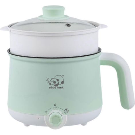 Mini poêle électrique antiadhésive multifonction pour fondue, nouilles, steak et œufs - Bonne (1/2)