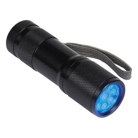 Lampes De Poche Uv : Lampe De Poche À Lumière Noire Avec 9 Led, Mini Lampe Uv À Lumière Noire Pour Les Faux Billets De Banque, L'urine Des Chiens Et Autres Animaux Domestiques (1/3)