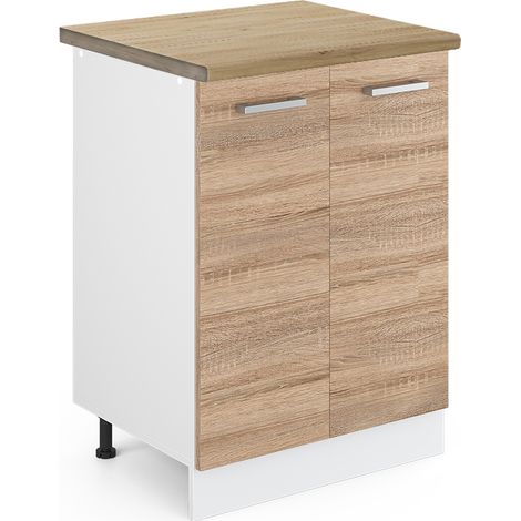Mobiletto base cucina R-Line, Sonoma, 60 cm , PL Rovere, Vicco (1/5)