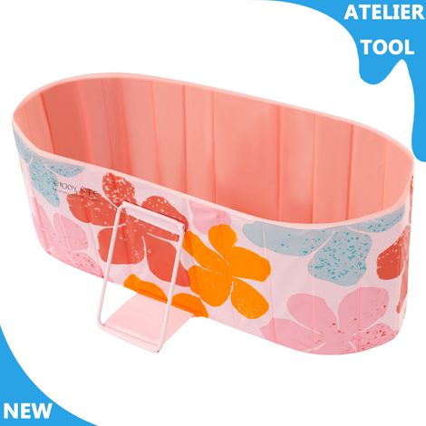 ATELIER Baignoire portable pliable Famille SPA Expérience relaxante PVC Baignoire pratique (1/5)