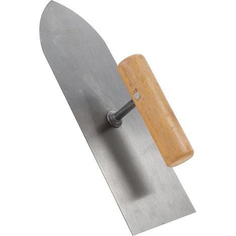 Truelle à Béton Poignée Confortable Spatule Pointue Polyvalente en Acier Inoxydable pour Projets de Construction Intérieurs et Extérieurs (1/5)
