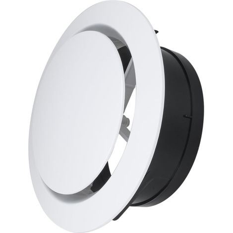 15cm Round Air Vent Cover — Adjustable ABS Ceiling Vent — Suitable for Living Rooms, Bathrooms, Kitchens, and Ventilation (1/5)