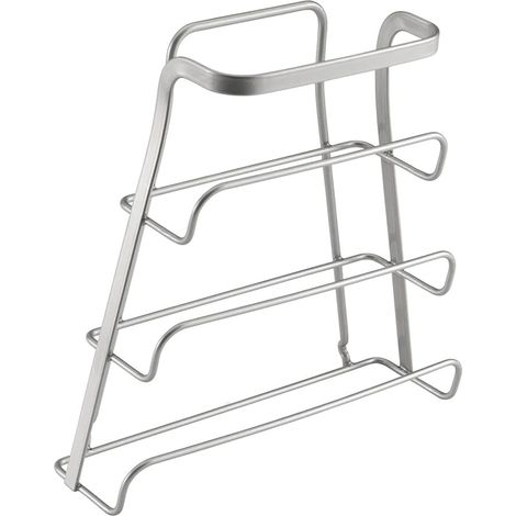 Porta Coperchi Eureka da Cucina Supporto Mensole Pentole Metaltex (1/3)