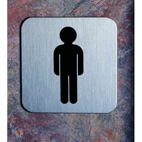 Pictogramme inox - Homme