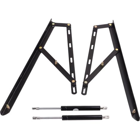 Kit de Levage de Lit pour Camping-car, Mécanisme de Relevage Installation Facile en Acier Carbone Système de Lit Réglable pour Bateau Maison Véhicule (1/5)