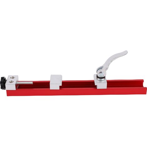 Base de guidage réglable pour scie circulaire, rail en aluminium pour coupe précise et fraisage, usage électrique, 240mm (1/5)