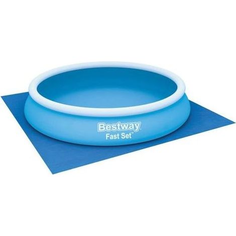 Tapis de sol pour piscine Flowclear 396x396 cm Bestway (1/5)