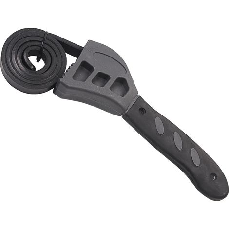 Clé à courroie multifonction en plastique, ouvre-bouteille réglable, filtre à huile automatique et clé, outils manuels d (1/5)