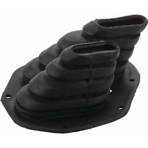 Caoutchouc universel soufflet de protection levier de vitesse double frein manette cache axe arbre manchette tracteur remorque véhicule tondeuse engin agricole pelleteuse (1/3)