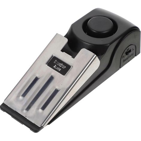 Butée de porte portable avec alarme de sécurité et cale antivol-13.8X4.7X3.8CM (1/3)