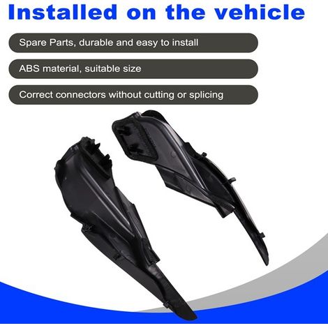 A pair of windshield wiper guards and wiper channel protectors for Subaru Impreza 08-14 (1/5)
