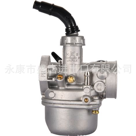 PZ19 choke all-aluminum carburetor carburetor carbohydrate kit replacement for ATV scooters and bicycles. (1/4)