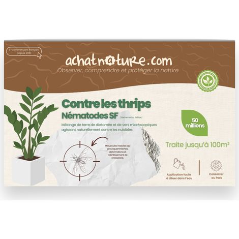 Nématodes SF contre thrips - 50 millions - 100 m²
