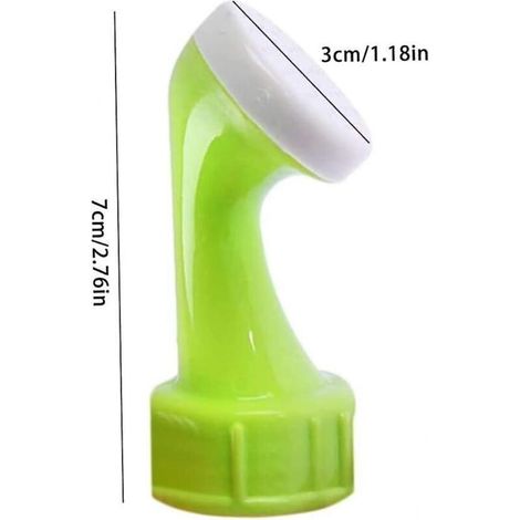 Buses d’arrosage pour bouteilles en plastique – 2 pièces, tête en PVC, système d’irrigation automatique pour plantes d’intérieur et extérieur (1/5)