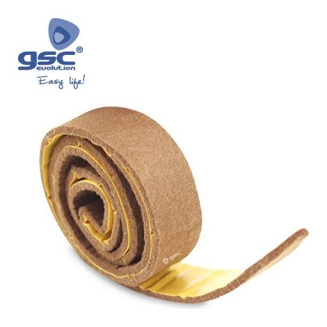 Rolle von Filzklebstoffmöbeln 25mmx1M Braun GSC 003802778