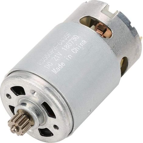 Motore CC a due velocità, motore CC industriale a 12 denti a due velocità per accessori per trapani elettrici (21V) (1/5)