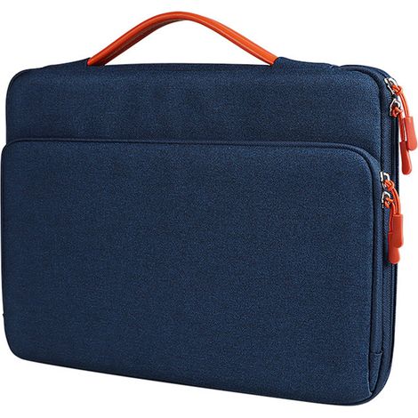 Sacoche pour ordinateur portable 13,3 pouces, sacoche bandoulière, spacieuse, ergonomique, rembourrée en mousse (1/5)