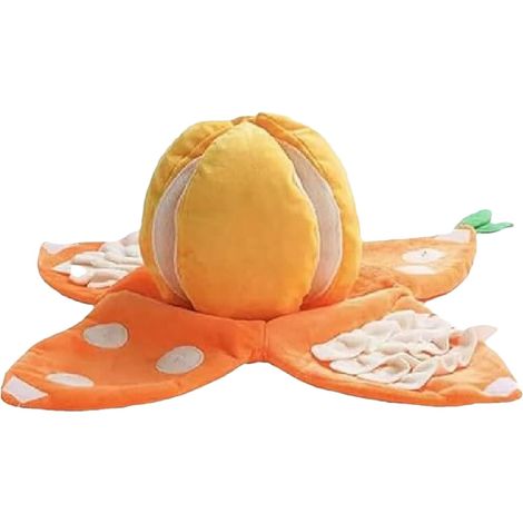 Tapis De Reniflement pour Les Chiens - Jouet Pelable Orange Jeu De Fouille (1/5)
