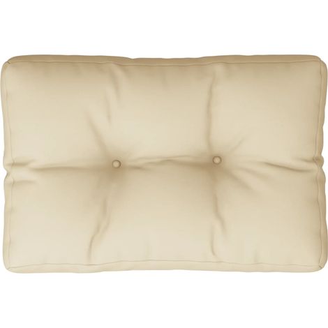 Maison Exclusive - Cuscino per Pallet Beige 50x40x12 cm in Tessuto