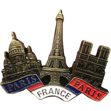 Aimants Frigo Petit Tableau Blanc Aimanté Photo Souvenir Innovant 3D Déco Frigo Souvenir Sticker Mur, Porte, Photo, , Amateurs d'art, Anniversaire, Vacances (1/5)