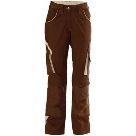 Pantalon D-band 24, marron/beige, taille 36 (1/2)