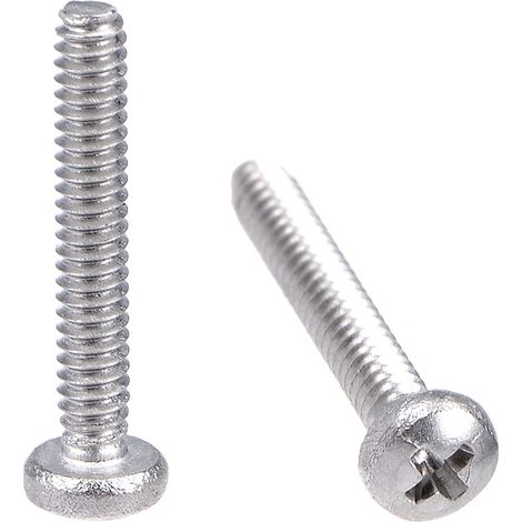 M1.6x10mm Vis à métal Cylindre Cruciforme Tête Vis Boulons 50Pcs (1/5)