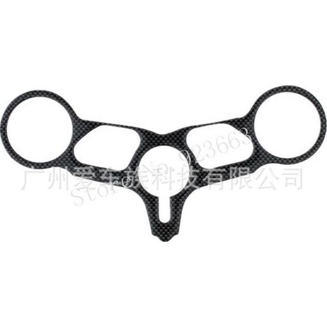 Suitable for carbon fiber imitation stickers for the top plate of Ducati 749 and 999, as well as Samsung stickers.