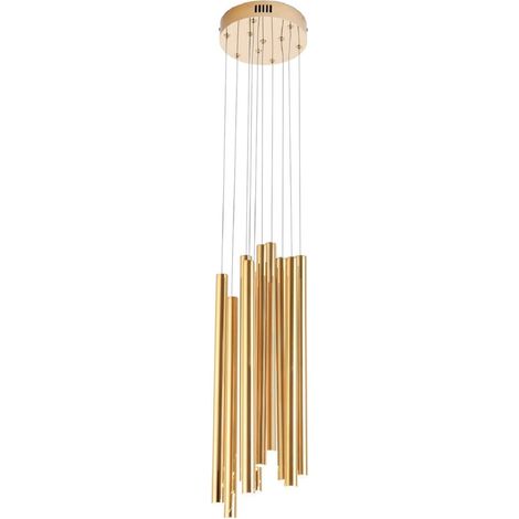 Suspension Maxlight Organic LED dimmable 10 tubes or (1/3)