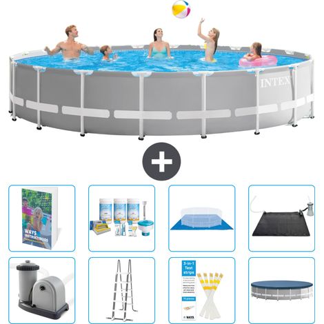Intex Piscina Prism Frame Rotonda - 610x132 cm - 9-pezzi  S632