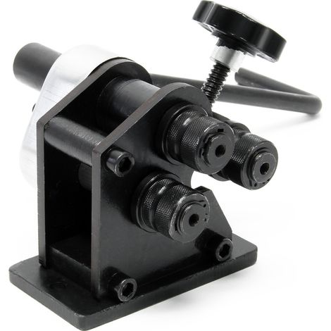 Máquina curvadora portátil radio 70mm Dispositivo perfilador manual Rodillos curvadores Perfilar (1/5)