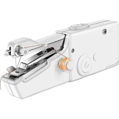 Tragbare Nähmaschine Mini Handheld Schnurlose elektrische Handnähmaschine Schnellreparatur Qui (1/5)