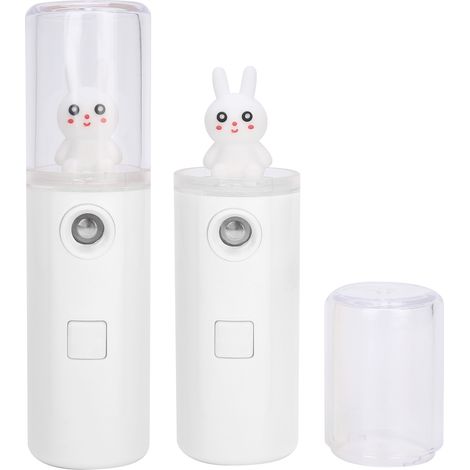Brumeur Portable à Main pour Soin des Yeux, Hydratation Rafraîchissante en Été, Vaporisateur Blanc de Précision, Pulvérisateur Mince de Voyage (1/5)