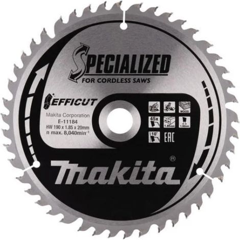 Makita E-11184 Lama Efficut per sega da banco DLS714NZ