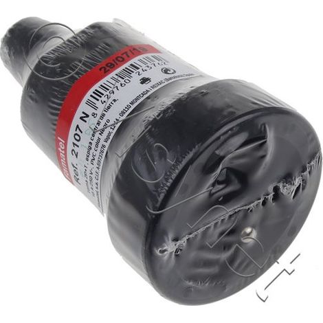 Universeel - prise pvc souple 16a avec terre noir - - (1/2)