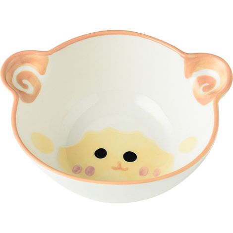 Kinder-Keramikschüssel in niedlichen Tierformen für Müsli, Suppe, Nudeln und Eiscreme – Lamm (1/5)
