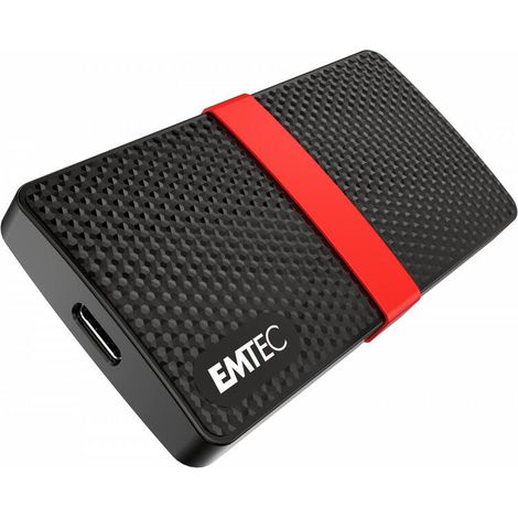 Unidad SSD externa EMTEC Power Plus X200 de 256 GB (1/2)
