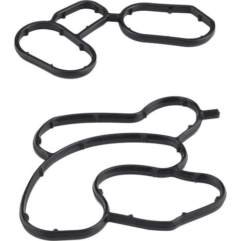 Dichtung für das Motorölfiltergehäuse, kompatibel mit BMW 1er, 3er, 5er, X1 und X3 (Referenznummern: 11427508970 und 11427508971).