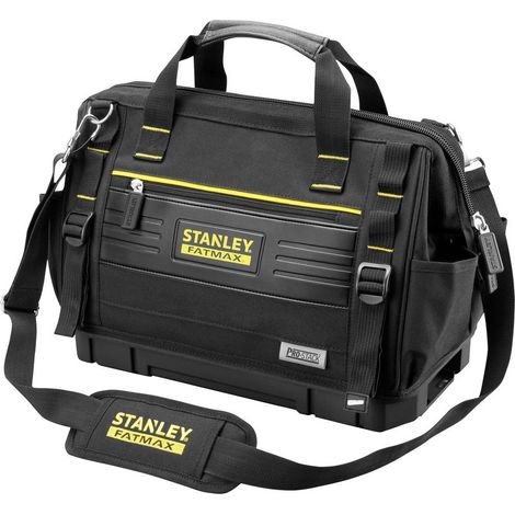 Stanley – Sac à outils 45 x 30 x 25 cm – Base imperméable – Compartiments internes pour outils – 23 l – Charge max 25 kg – FMST176271