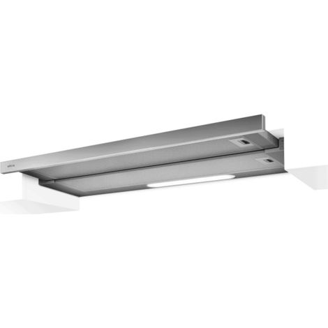 Elica – Hotte casquette encastrable 90 cm – Débit d'air 336 m³/h – Niveau sonore 65 dB – Classe énergétique D (1/5)