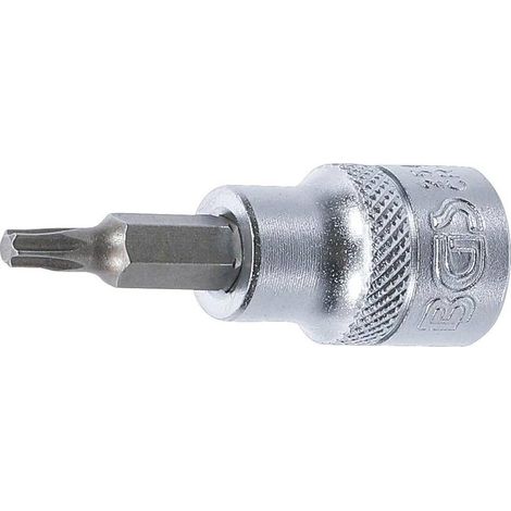 Douille à Embouts 10 mm (3/8) Profil T Torx T20 - Précision et Robustesse, Acier - D-Work (1/5)